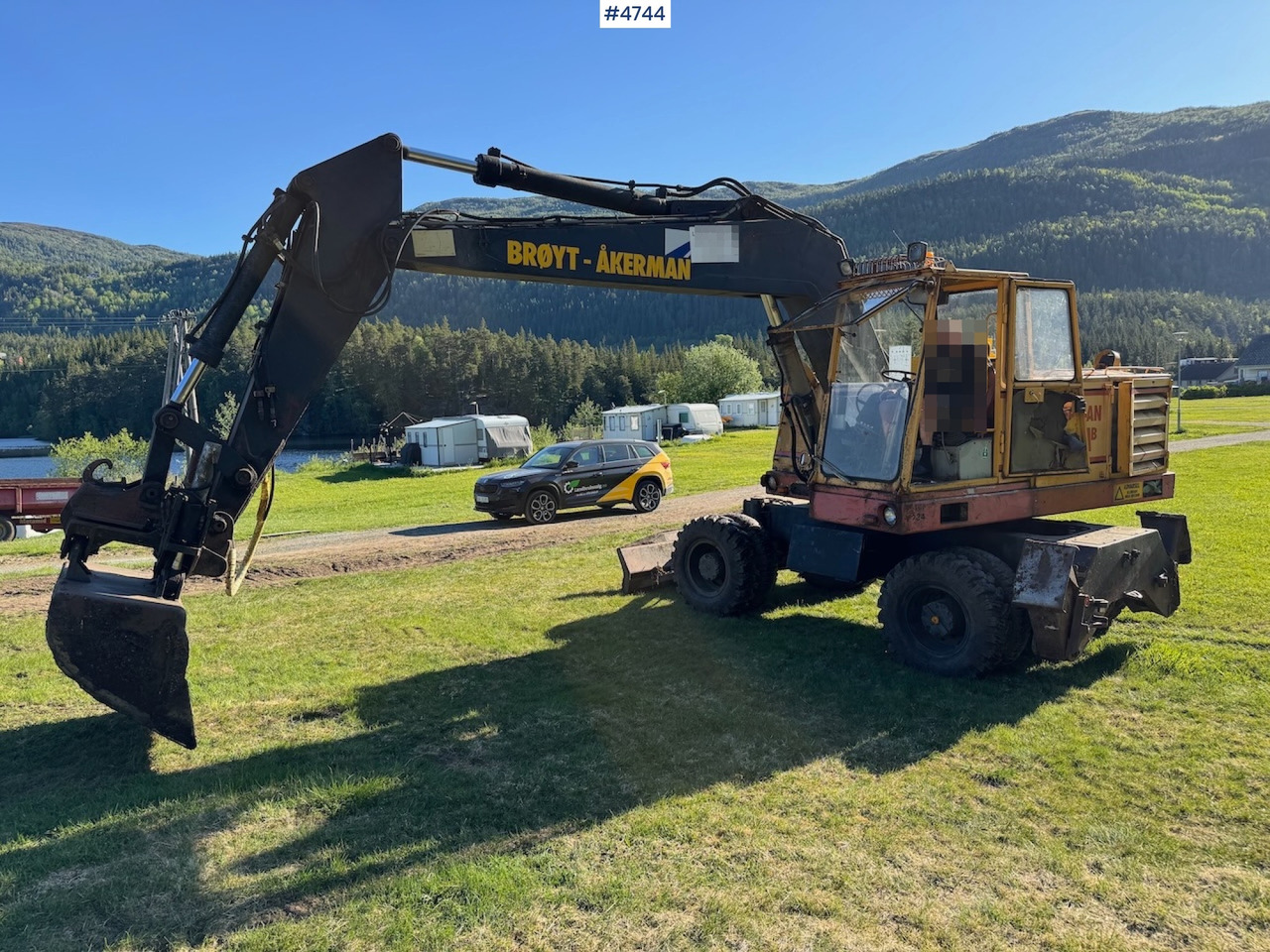 1985 Åkerman H7M B Wheel machine - Εκσκαφέας: φωτογραφία 5 1985 Åkerman H7M B Wheel machine - Εκσκαφέας: φωτογραφία 5