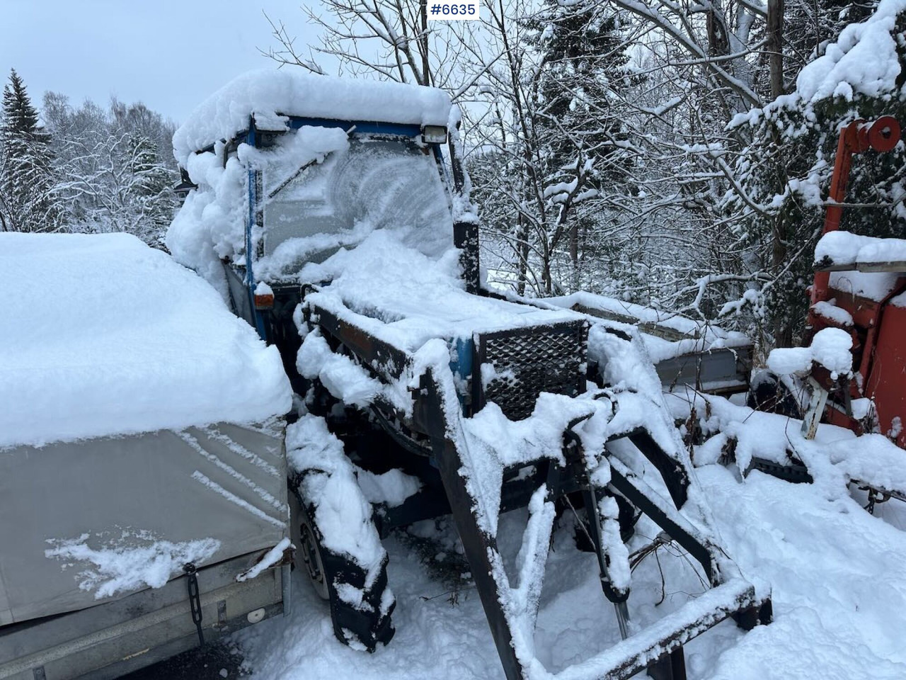1985 Iseki 4451 tractor w/ front loader. - Τρακτέρ: φωτογραφία 3 1985 Iseki 4451 tractor w/ front loader. - Τρακτέρ: φωτογραφία 3