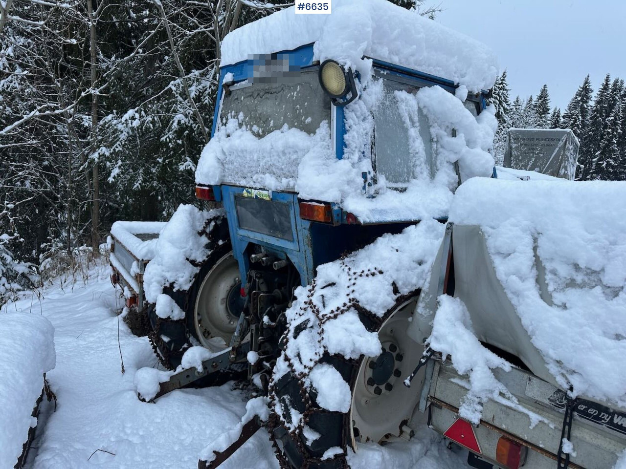 1985 Iseki 4451 tractor w/ front loader. - Τρακτέρ: φωτογραφία 4 1985 Iseki 4451 tractor w/ front loader. - Τρακτέρ: φωτογραφία 4