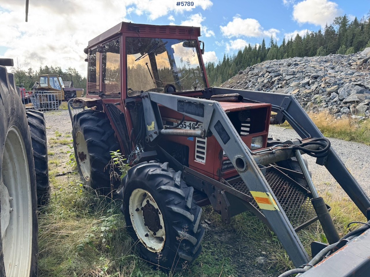 1986 Fiat 55-46 DT w/ front loader. - Τρακτέρ: φωτογραφία 4 1986 Fiat 55-46 DT w/ front loader. - Τρακτέρ: φωτογραφία 4