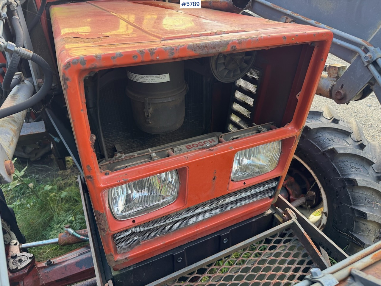 1986 Fiat 55-46 DT w/ front loader. - Τρακτέρ: φωτογραφία 5 1986 Fiat 55-46 DT w/ front loader. - Τρακτέρ: φωτογραφία 5