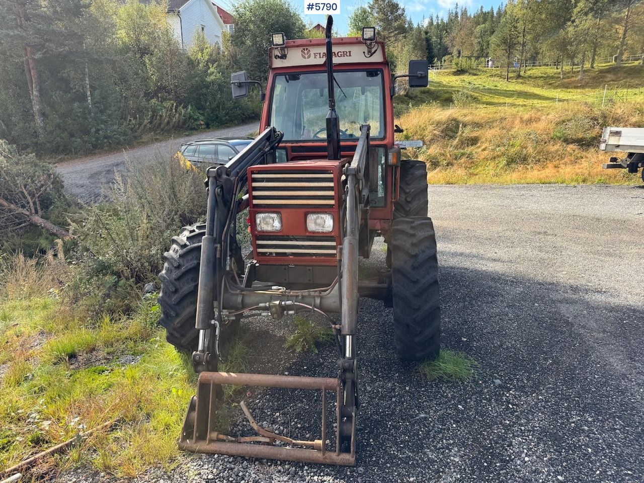 1986 Fiat 70-90 DT w/ front loader. - Τρακτέρ: φωτογραφία 3 1986 Fiat 70-90 DT w/ front loader. - Τρακτέρ: φωτογραφία 3
