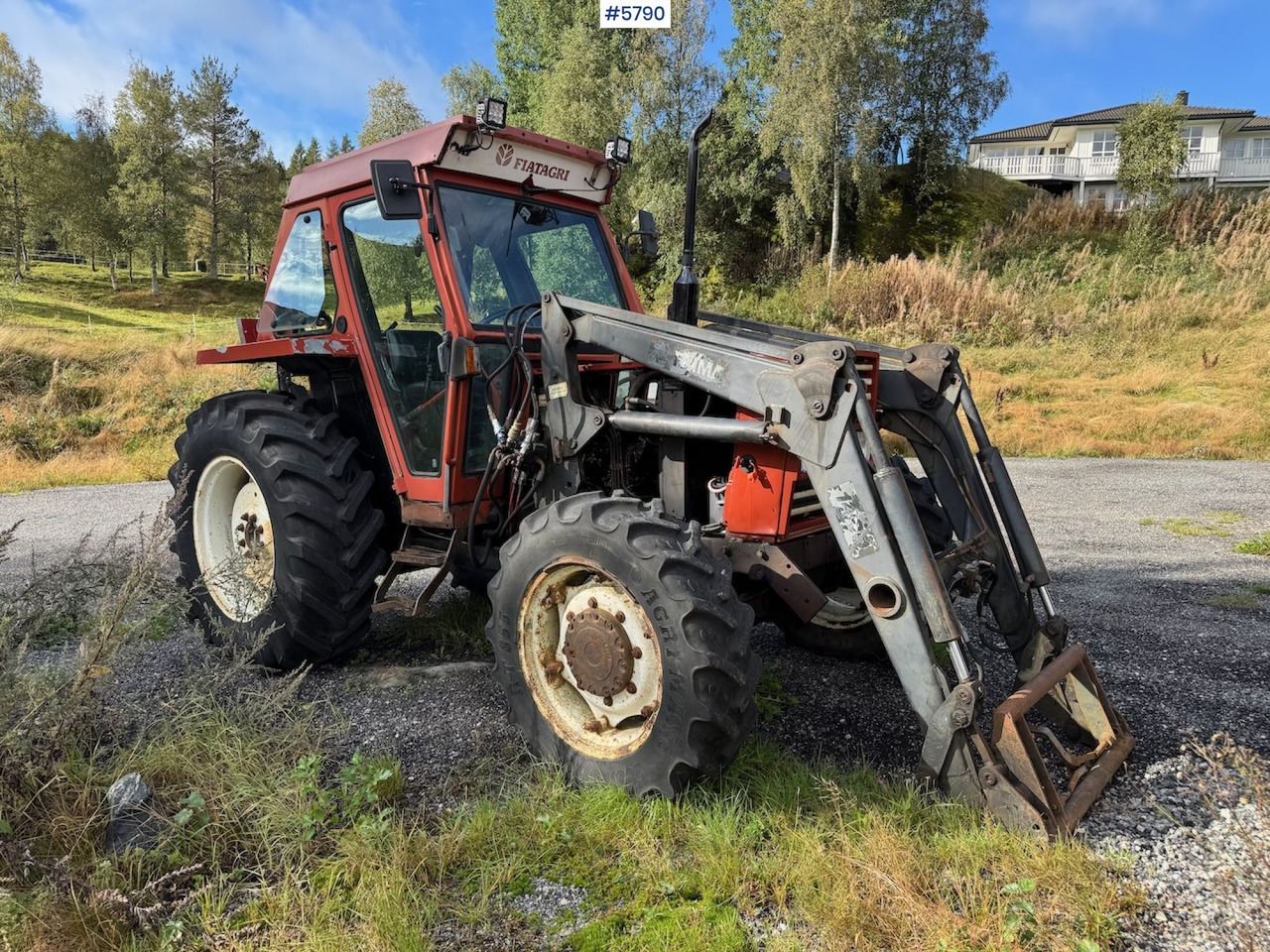 1986 Fiat 70-90 DT w/ front loader. - Τρακτέρ: φωτογραφία 5 1986 Fiat 70-90 DT w/ front loader. - Τρακτέρ: φωτογραφία 5