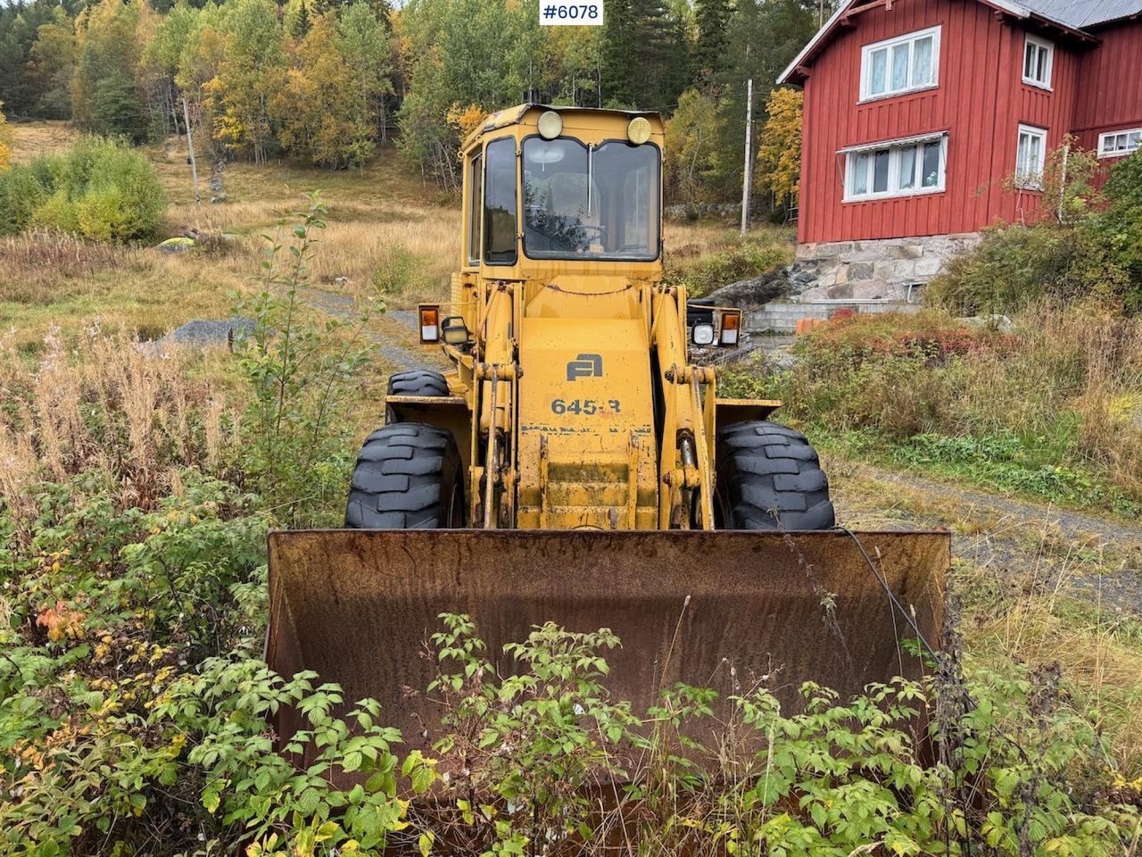 1986 Fiat-Allis 645-B Wheel Loader. - Ελαστιχοφόρος φορτωτής: φωτογραφία 5 1986 Fiat-Allis 645-B Wheel Loader. - Ελαστιχοφόρος φορτωτής: φωτογραφία 5