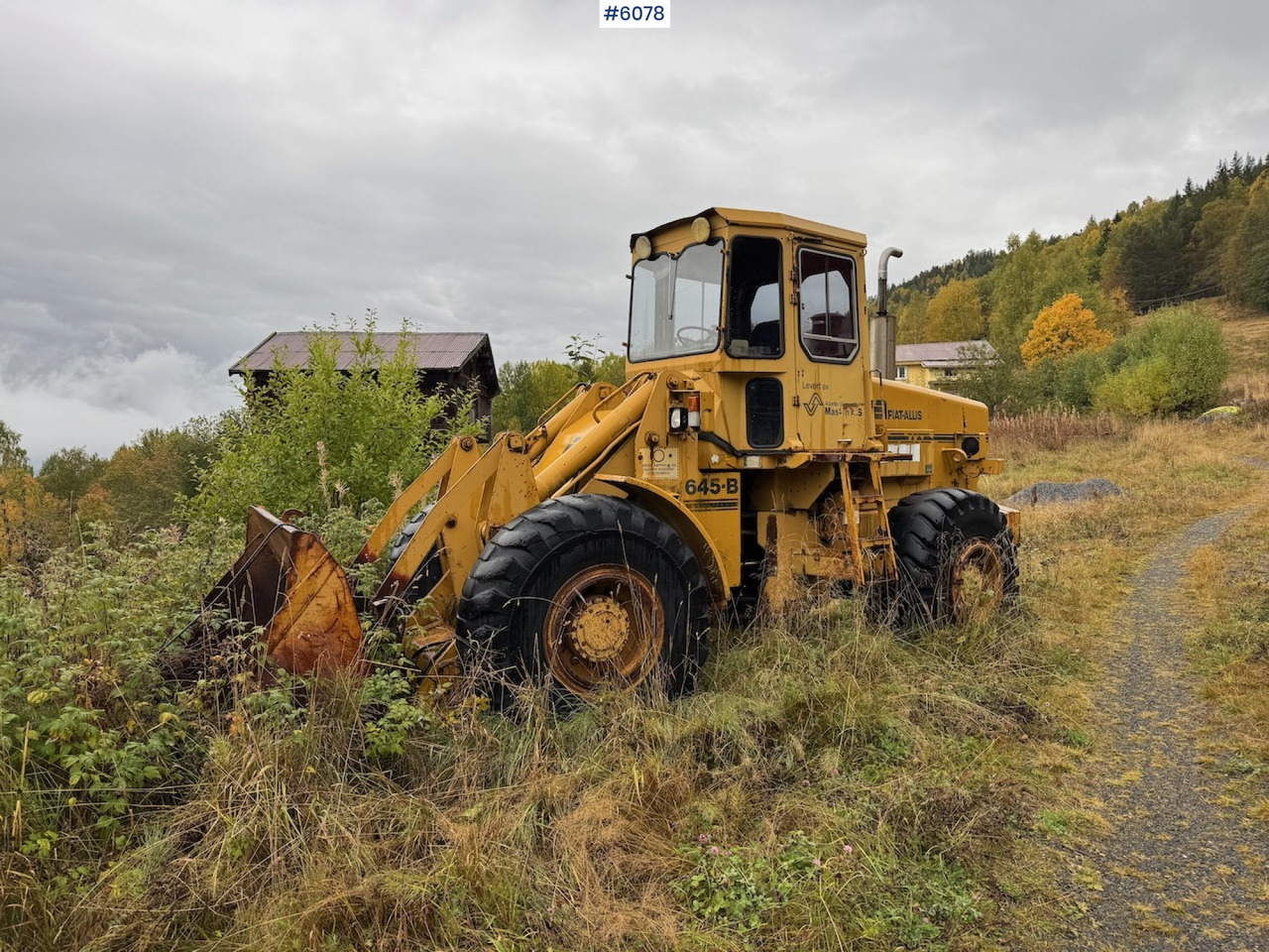 1986 Fiat-Allis 645-B Wheel Loader. - Ελαστιχοφόρος φορτωτής: φωτογραφία 2 1986 Fiat-Allis 645-B Wheel Loader. - Ελαστιχοφόρος φορτωτής: φωτογραφία 2