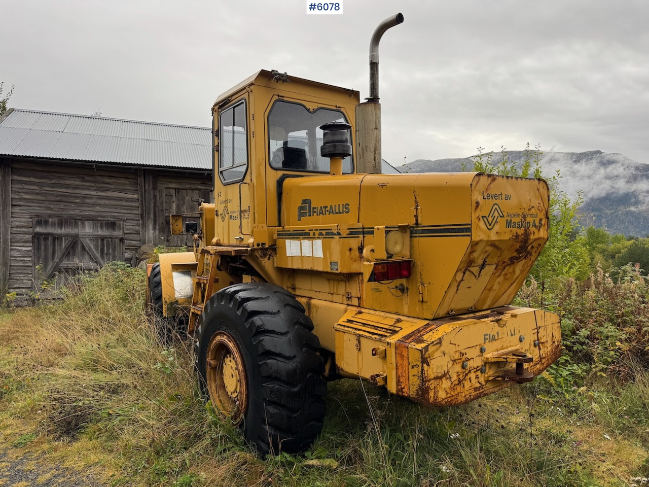 Ελαστιχοφόρος φορτωτής 1986 Fiat-Allis 645-B Wheel Loader.: φωτογραφία 8