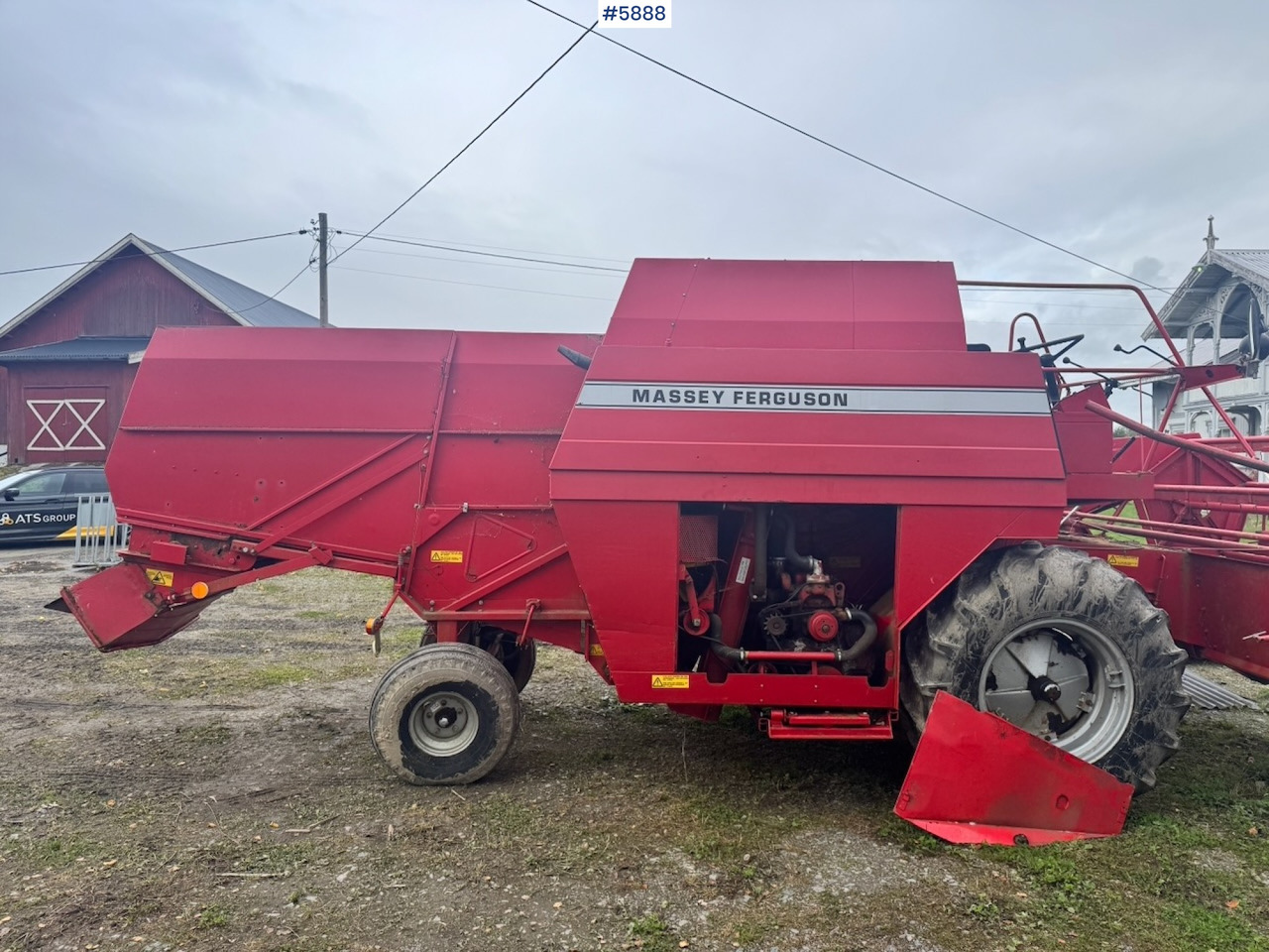 1986 Massey Ferguson 330 combine harvester - Θεριζοαλωνιστική μηχανή: φωτογραφία 2 1986 Massey Ferguson 330 combine harvester - Θεριζοαλωνιστική μηχανή: φωτογραφία 2