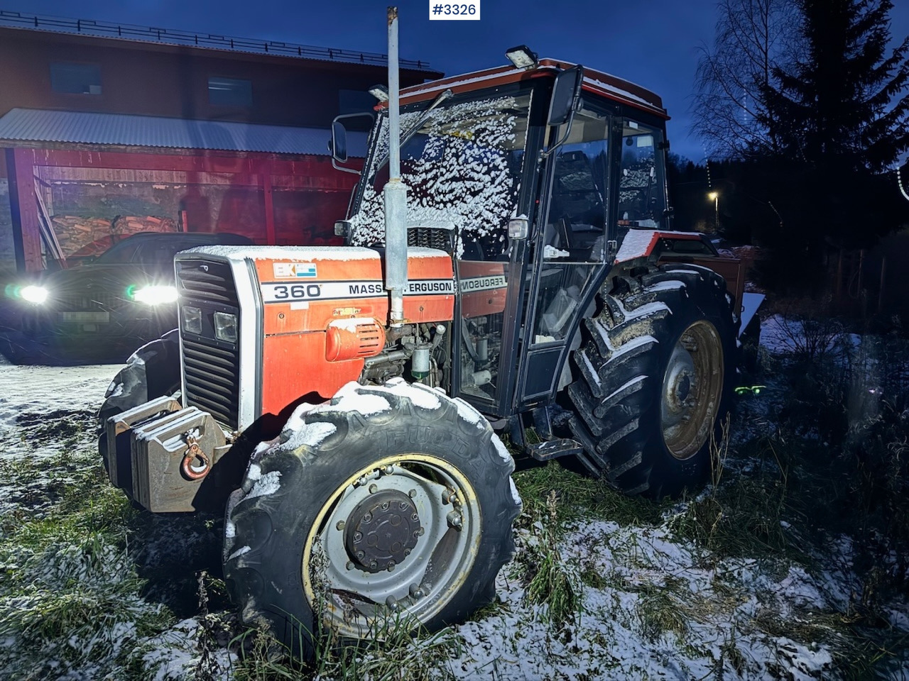 1987 Massey Ferguson 360 - Τρακτέρ: φωτογραφία 5 1987 Massey Ferguson 360 - Τρακτέρ: φωτογραφία 5