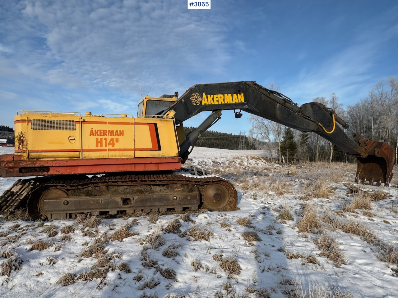 1988 Åkerman H14B w/ bucket - Εκσκαφέας: φωτογραφία 2 1988 Åkerman H14B w/ bucket - Εκσκαφέας: φωτογραφία 2