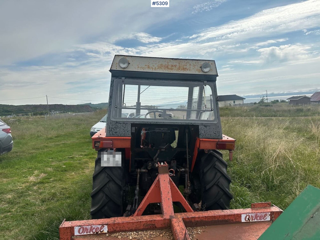 1989 Zetor 5245 tractor w/ snow blower. - Τρακτέρ: φωτογραφία 5 1989 Zetor 5245 tractor w/ snow blower. - Τρακτέρ: φωτογραφία 5