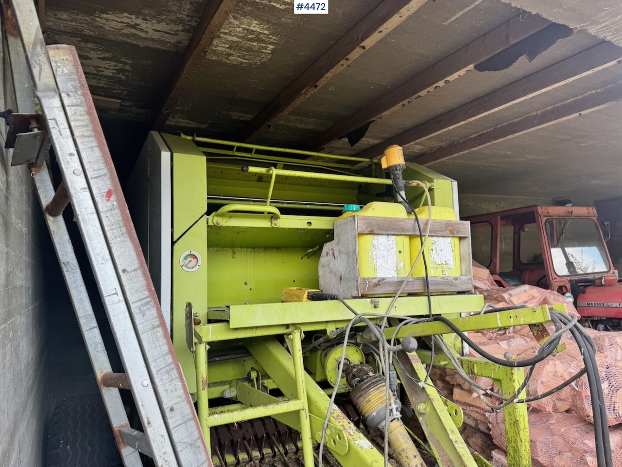 1990 Claas Rollant 46 Round Baler - Σανού και κτηνοτροφικά μηχανήματα: φωτογραφία 2 1990 Claas Rollant 46 Round Baler - Σανού και κτηνοτροφικά μηχανήματα: φωτογραφία 2