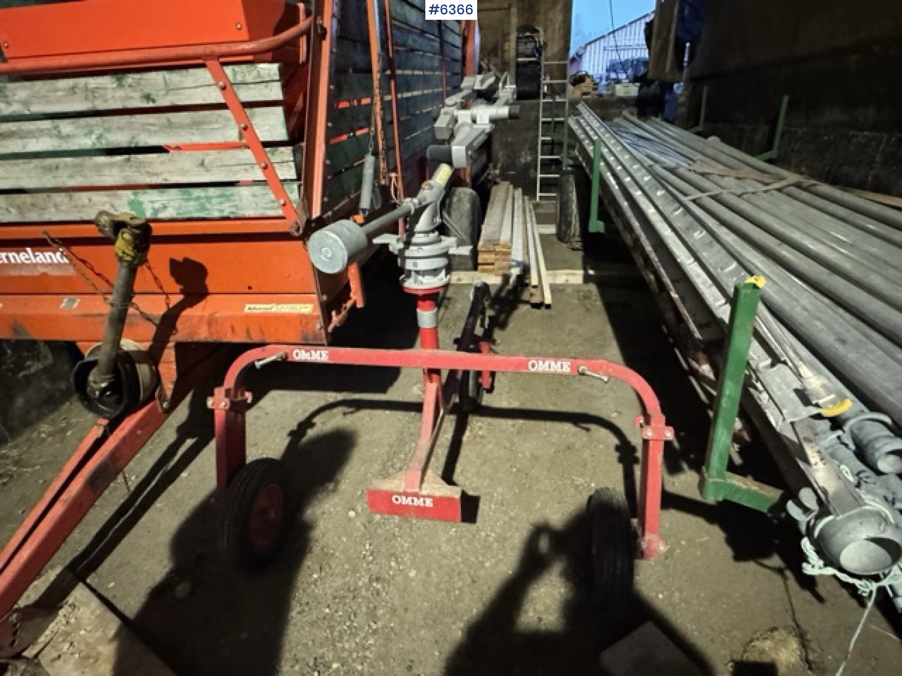 1990 Omme water tanker with Rovatti pump, cannon and pipes - Ψεκαστικό: φωτογραφία 4 1990 Omme water tanker with Rovatti pump, cannon and pipes - Ψεκαστικό: φωτογραφία 4