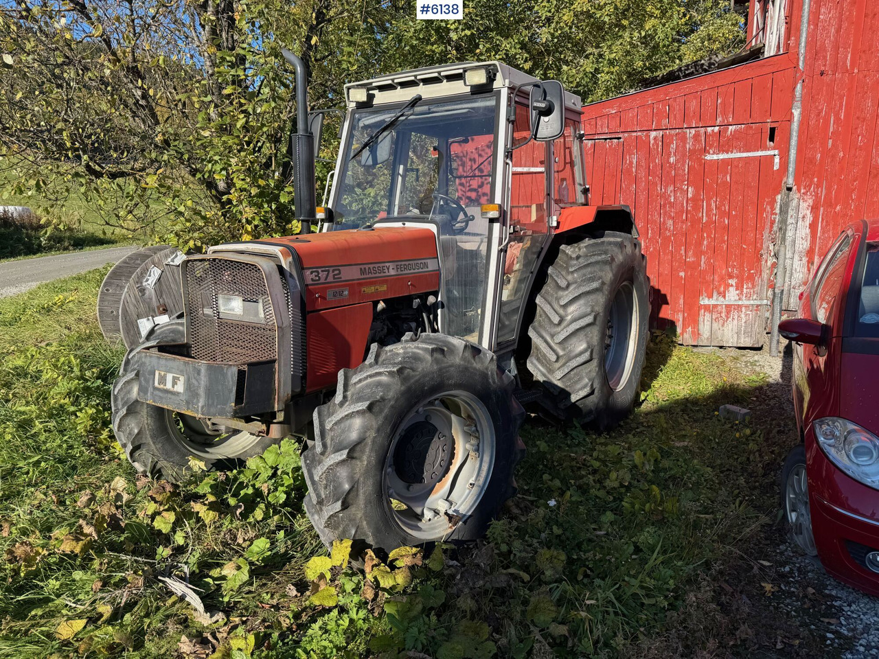 1992 Massey Ferguson 372 - Τρακτέρ: φωτογραφία 1 1992 Massey Ferguson 372 - Τρακτέρ: φωτογραφία 1