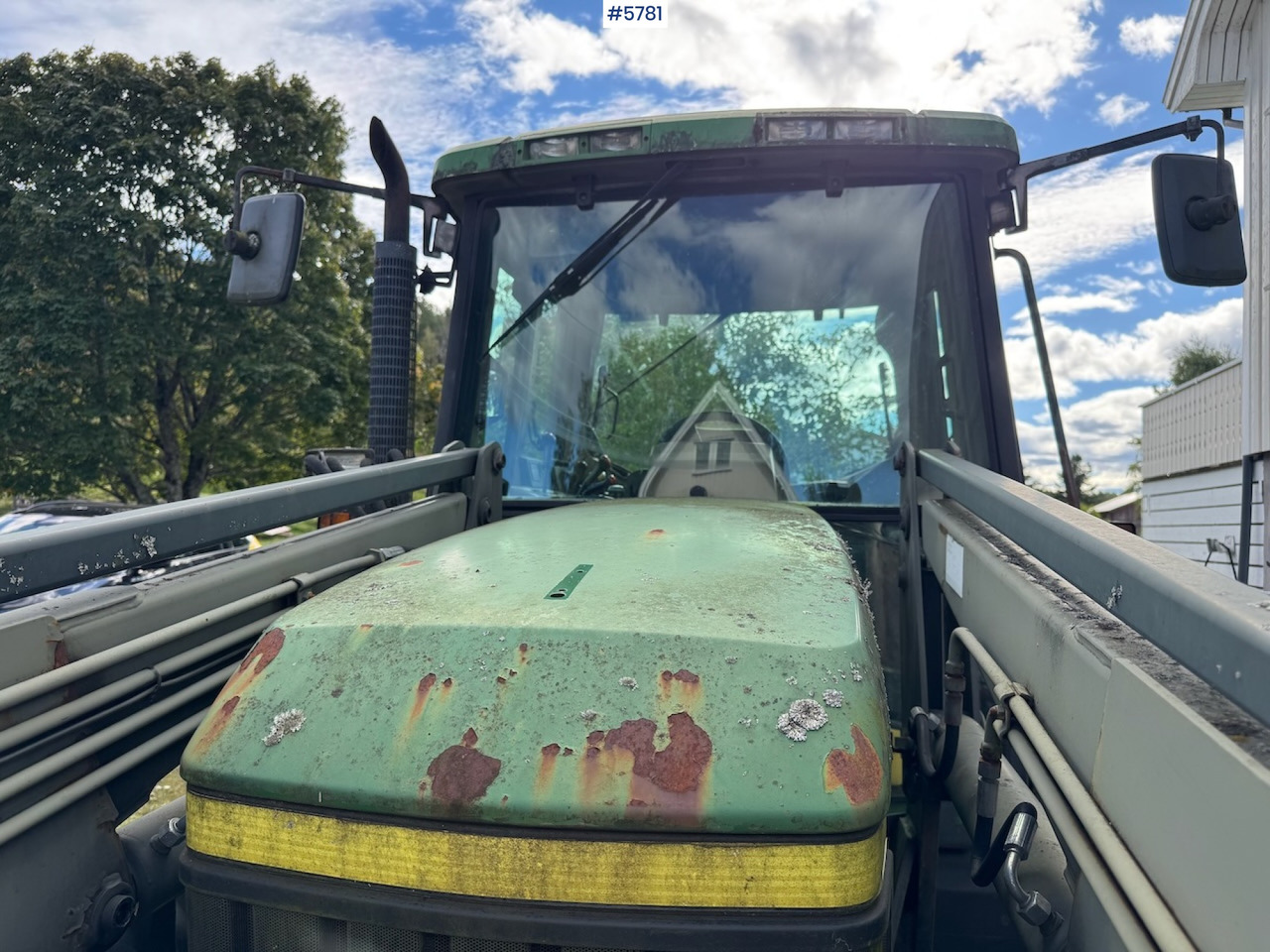 1993 John Deere 6300 w/ front loader and plow plate. - Τρακτέρ: φωτογραφία 5 1993 John Deere 6300 w/ front loader and plow plate. - Τρακτέρ: φωτογραφία 5