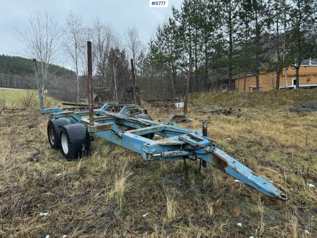 Τρακτέρ 1993 Valmet 8100 with Hiab FMV crane and log trailer: φωτογραφία 14 Τρακτέρ 1993 Valmet 8100 with Hiab FMV crane and log trailer: φωτογραφία 14