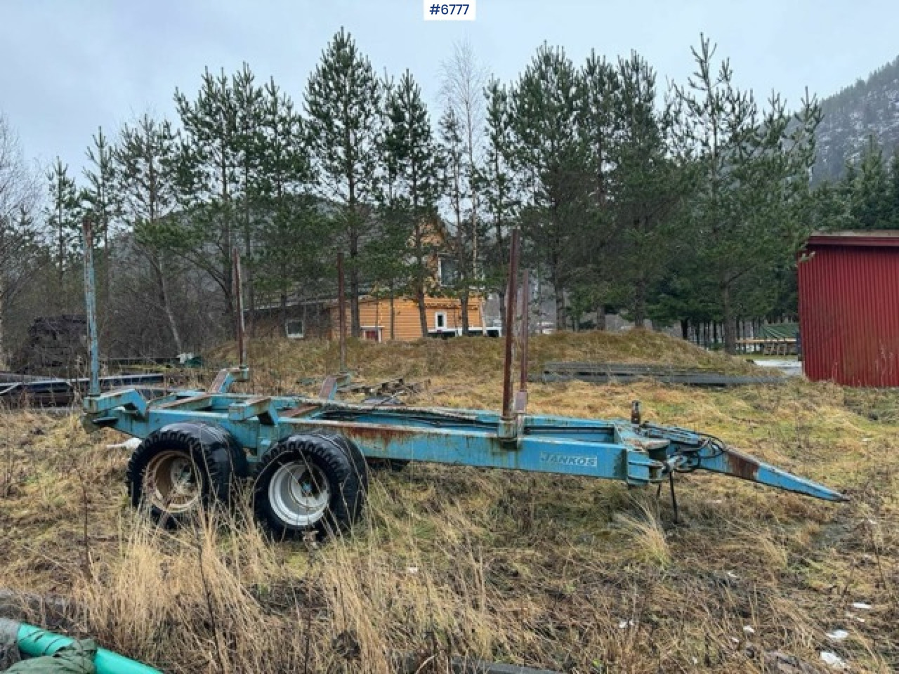 Τρακτέρ 1993 Valmet 8100 with Hiab FMV crane and log trailer: φωτογραφία 15 Τρακτέρ 1993 Valmet 8100 with Hiab FMV crane and log trailer: φωτογραφία 15