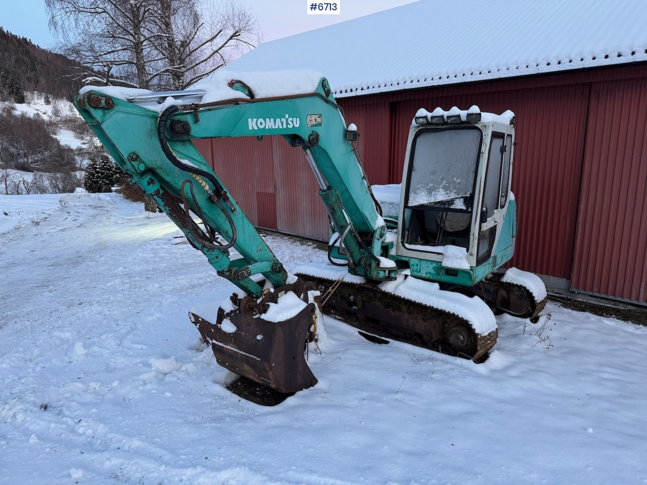 1994 Komatsu PC 95 w/ 2 buckets. - Εκσκαφέας: φωτογραφία 5 1994 Komatsu PC 95 w/ 2 buckets. - Εκσκαφέας: φωτογραφία 5
