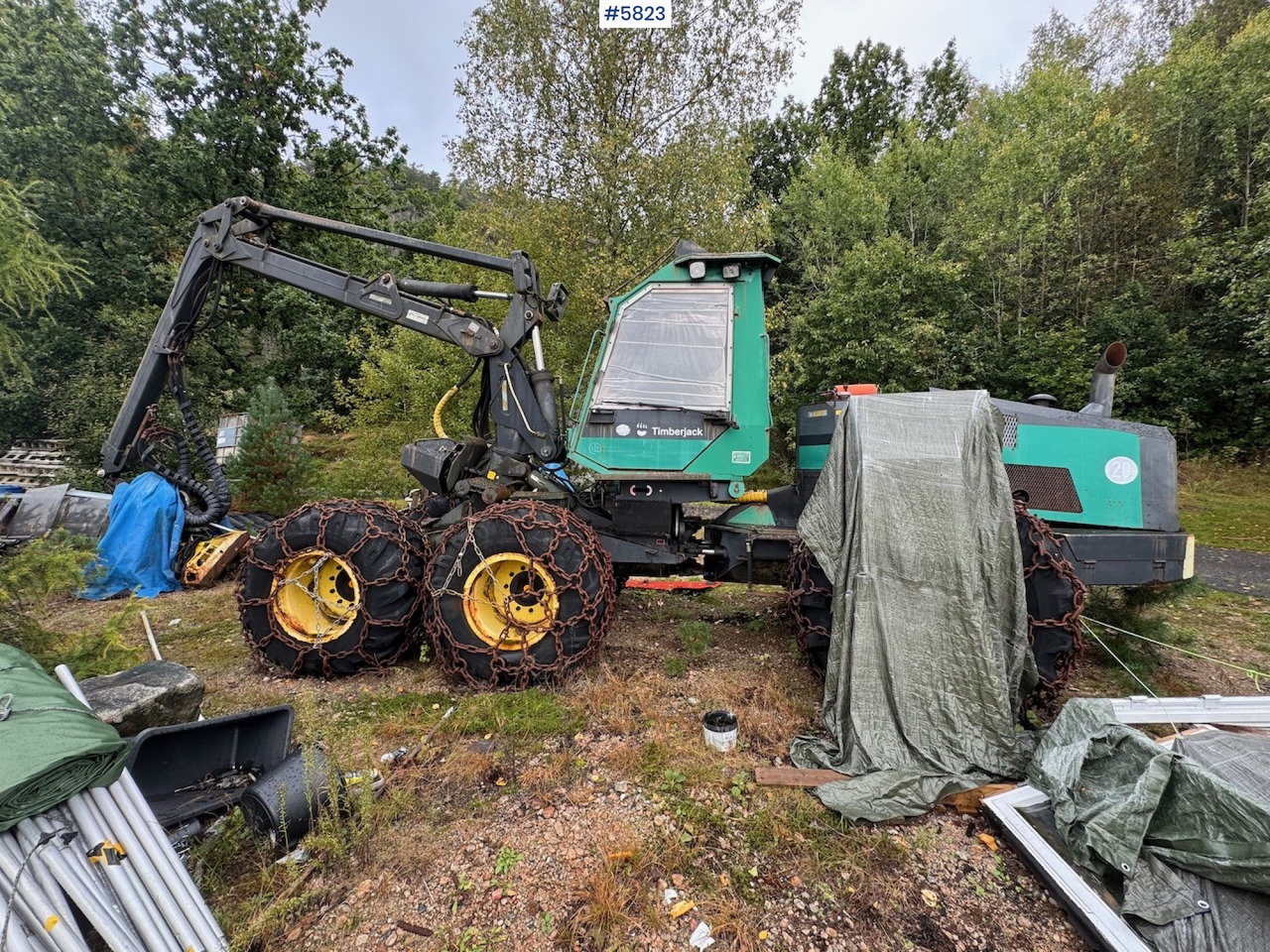 1994 Timberjack 1270 - Συλλεκτική μηχανή - forest harvester: φωτογραφία 2 1994 Timberjack 1270 - Συλλεκτική μηχανή - forest harvester: φωτογραφία 2
