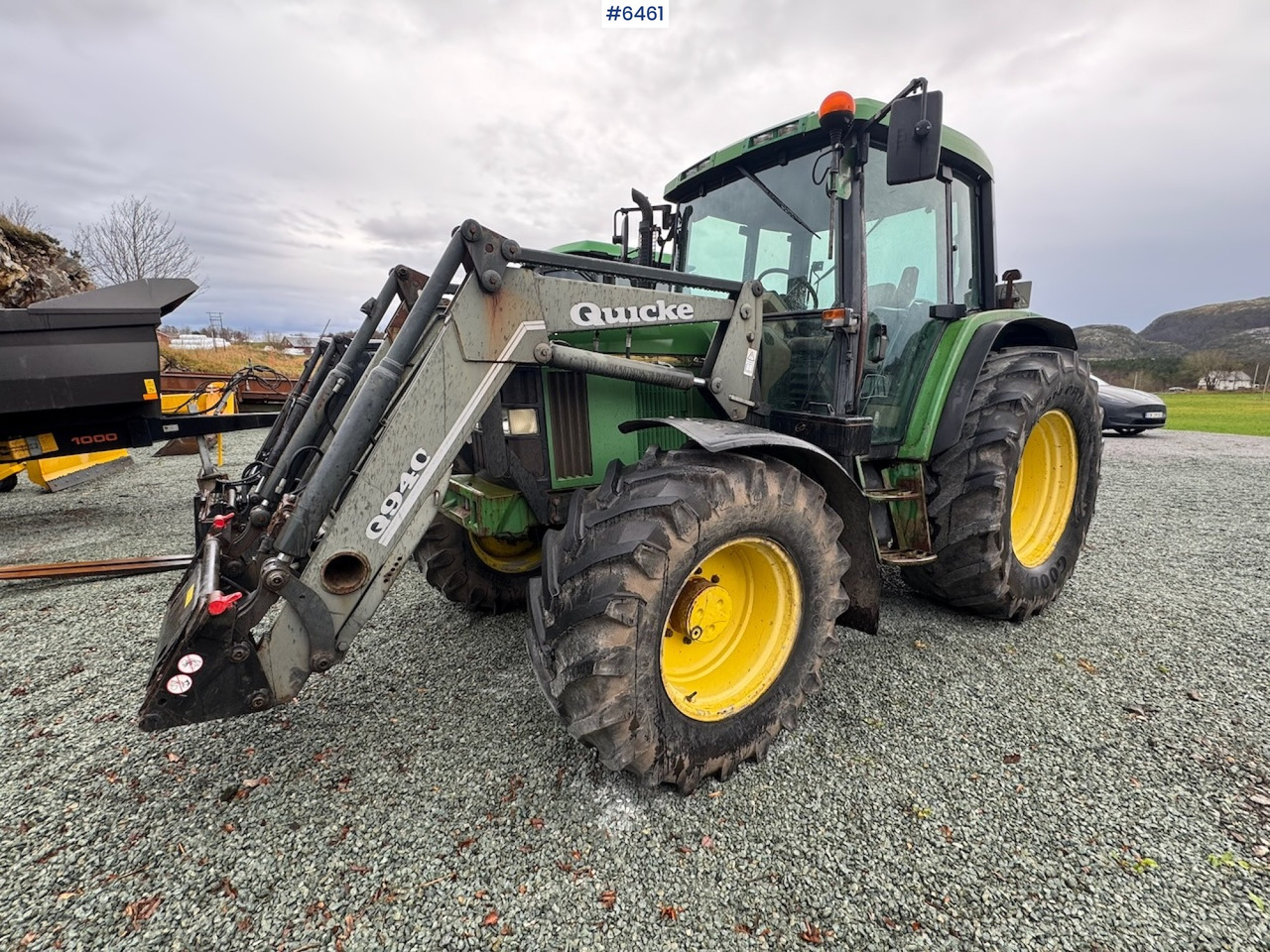 1995 John Deere 6400 w/ Quicke 960 loader. WATCH THE VIDEO! - Τρακτέρ: φωτογραφία 1 1995 John Deere 6400 w/ Quicke 960 loader. WATCH THE VIDEO! - Τρακτέρ: φωτογραφία 1