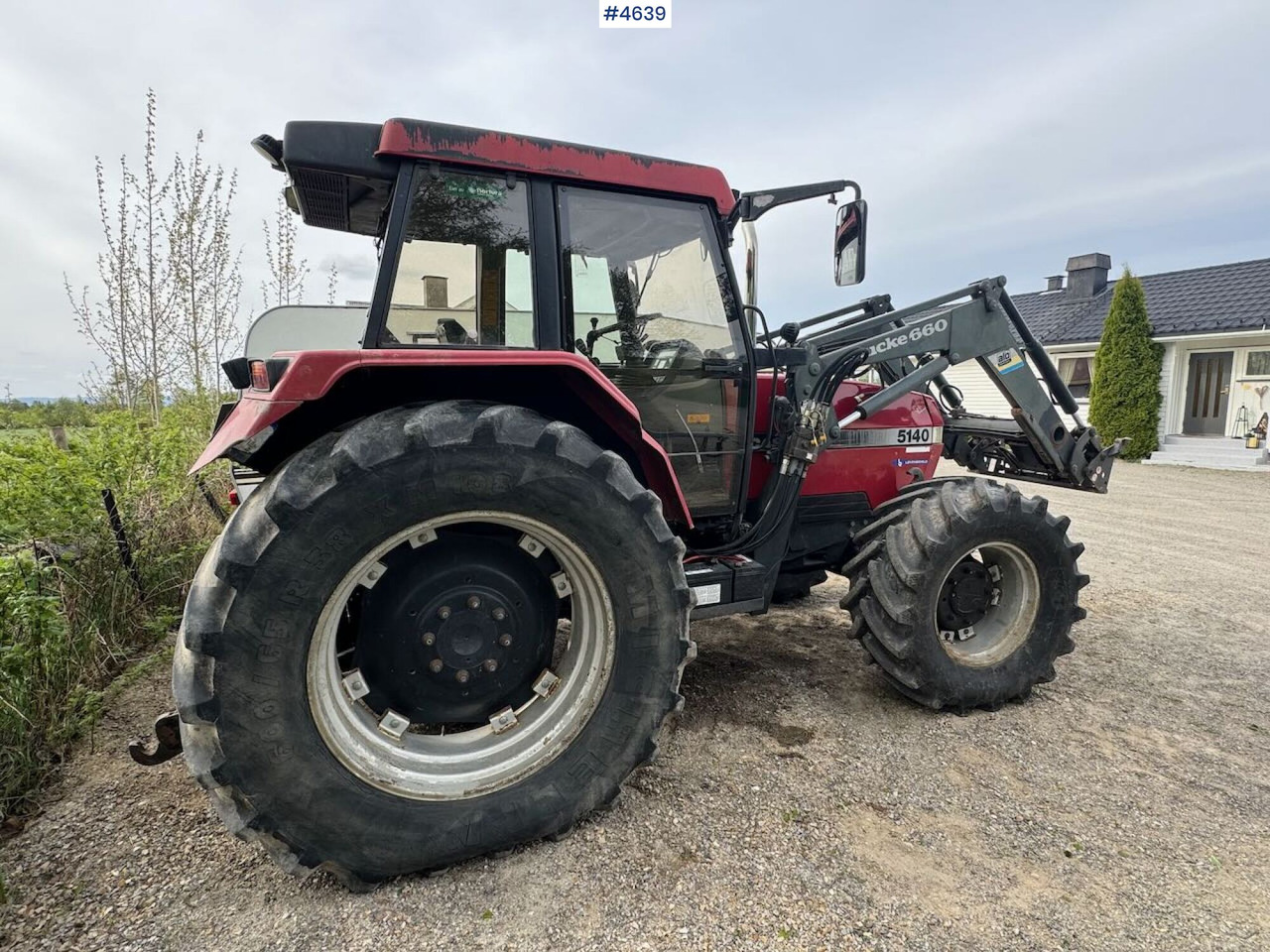 1996 CASE IH 5140 Maxxum Plus w/ front loader - Τρακτέρ: φωτογραφία 5 1996 CASE IH 5140 Maxxum Plus w/ front loader - Τρακτέρ: φωτογραφία 5