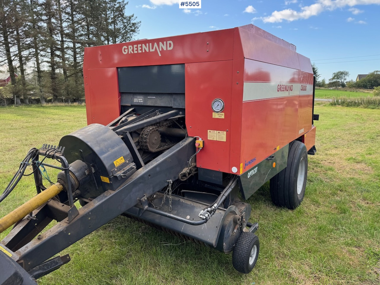1996 Greenland CB 8080 - Σανού και κτηνοτροφικά μηχανήματα: φωτογραφία 3 1996 Greenland CB 8080 - Σανού και κτηνοτροφικά μηχανήματα: φωτογραφία 3