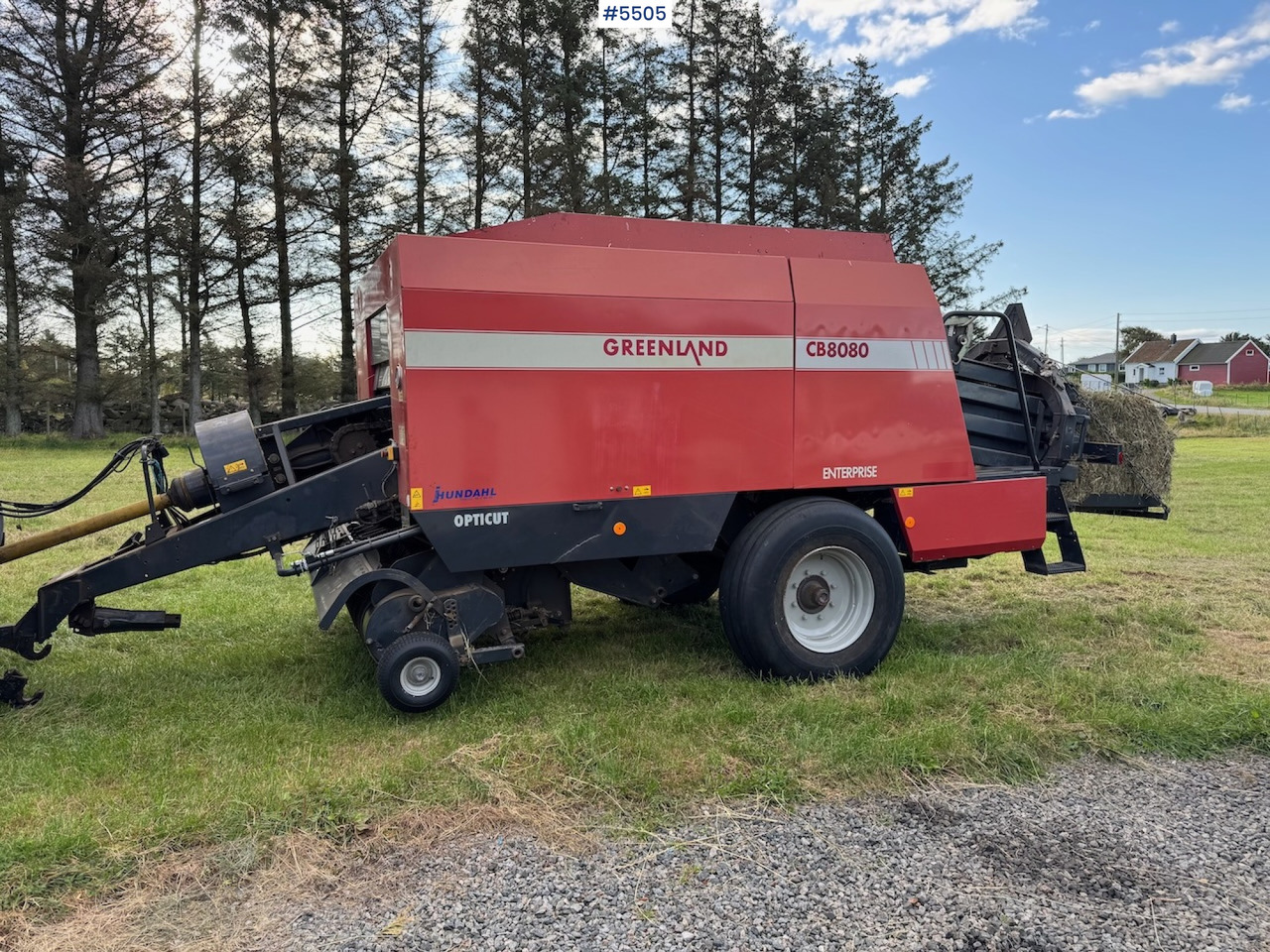 1996 Greenland CB 8080 - Σανού και κτηνοτροφικά μηχανήματα: φωτογραφία 4 1996 Greenland CB 8080 - Σανού και κτηνοτροφικά μηχανήματα: φωτογραφία 4