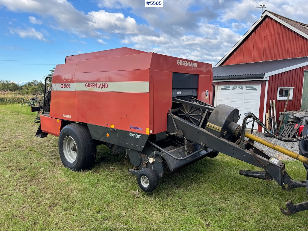 1996 Greenland CB 8080 - Σανού και κτηνοτροφικά μηχανήματα: φωτογραφία 5 1996 Greenland CB 8080 - Σανού και κτηνοτροφικά μηχανήματα: φωτογραφία 5