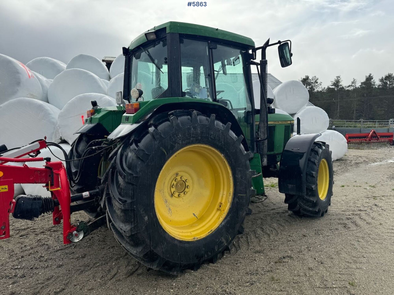 1996 John Deere 6400 4x4 w/ front loader. - Τρακτέρ: φωτογραφία 3 1996 John Deere 6400 4x4 w/ front loader. - Τρακτέρ: φωτογραφία 3