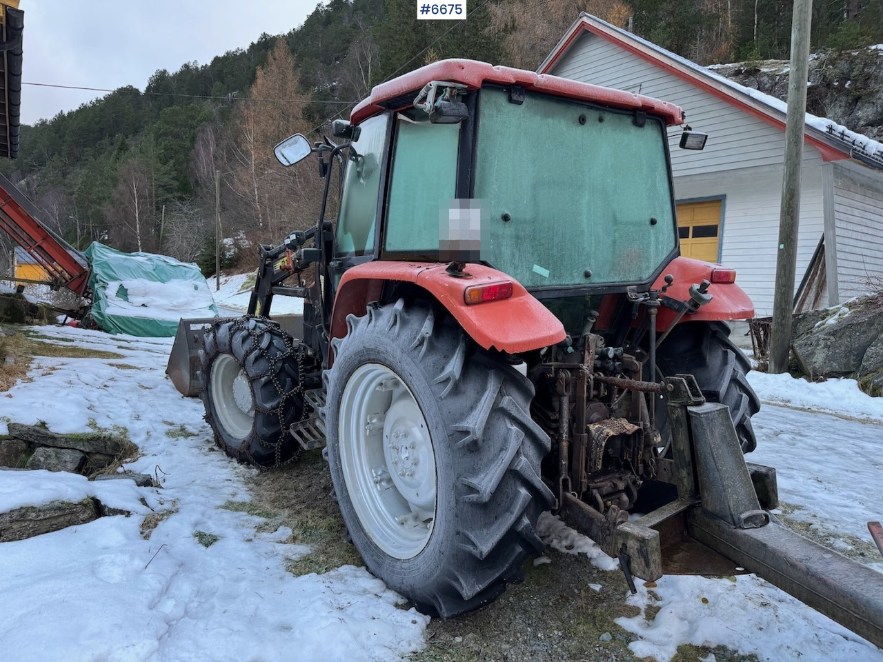 Τρακτέρ 1997 New Holland L 85 w/ front loader.: φωτογραφία 12