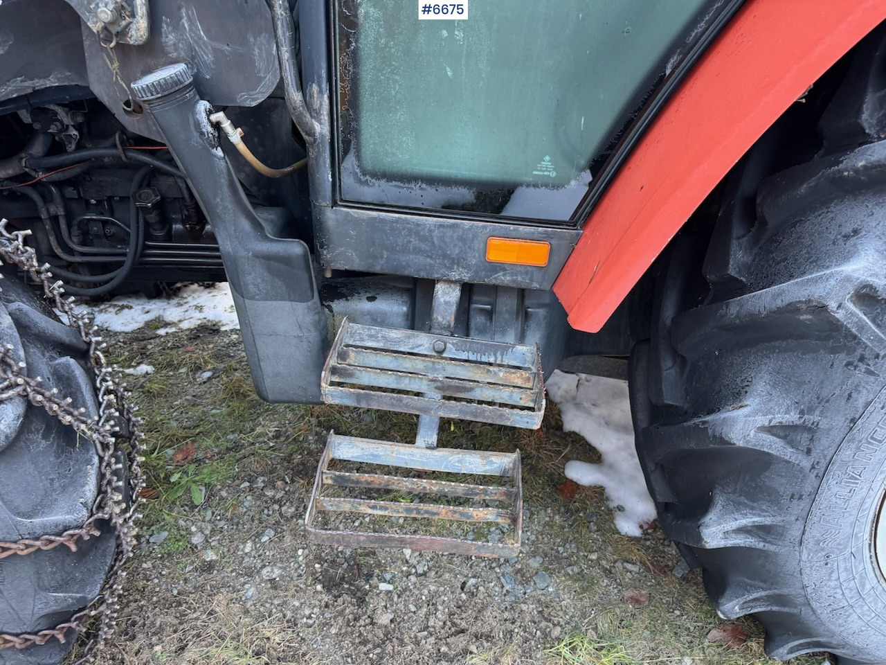 Τρακτέρ 1997 New Holland L 85 w/ front loader.: φωτογραφία 15