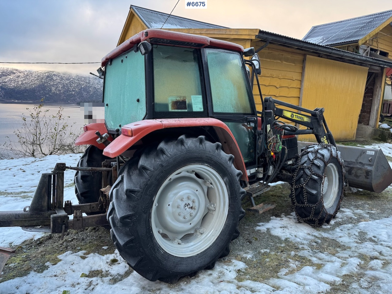Τρακτέρ 1997 New Holland L 85 w/ front loader.: φωτογραφία 9