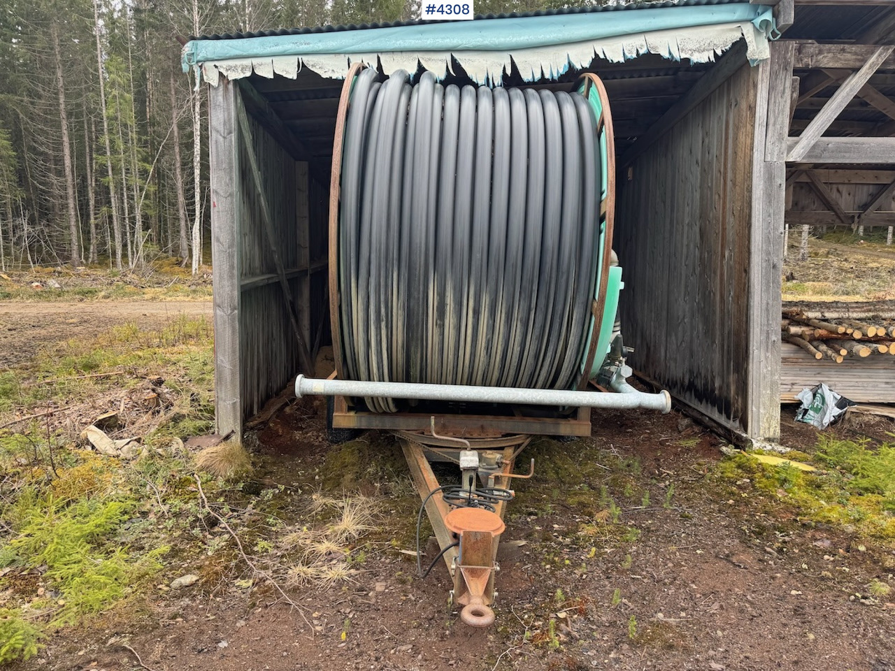 1998 Irtec vanningsvogn med rør og pumpe - Σύστημα άρδευσης: φωτογραφία 3 1998 Irtec vanningsvogn med rør og pumpe - Σύστημα άρδευσης: φωτογραφία 3