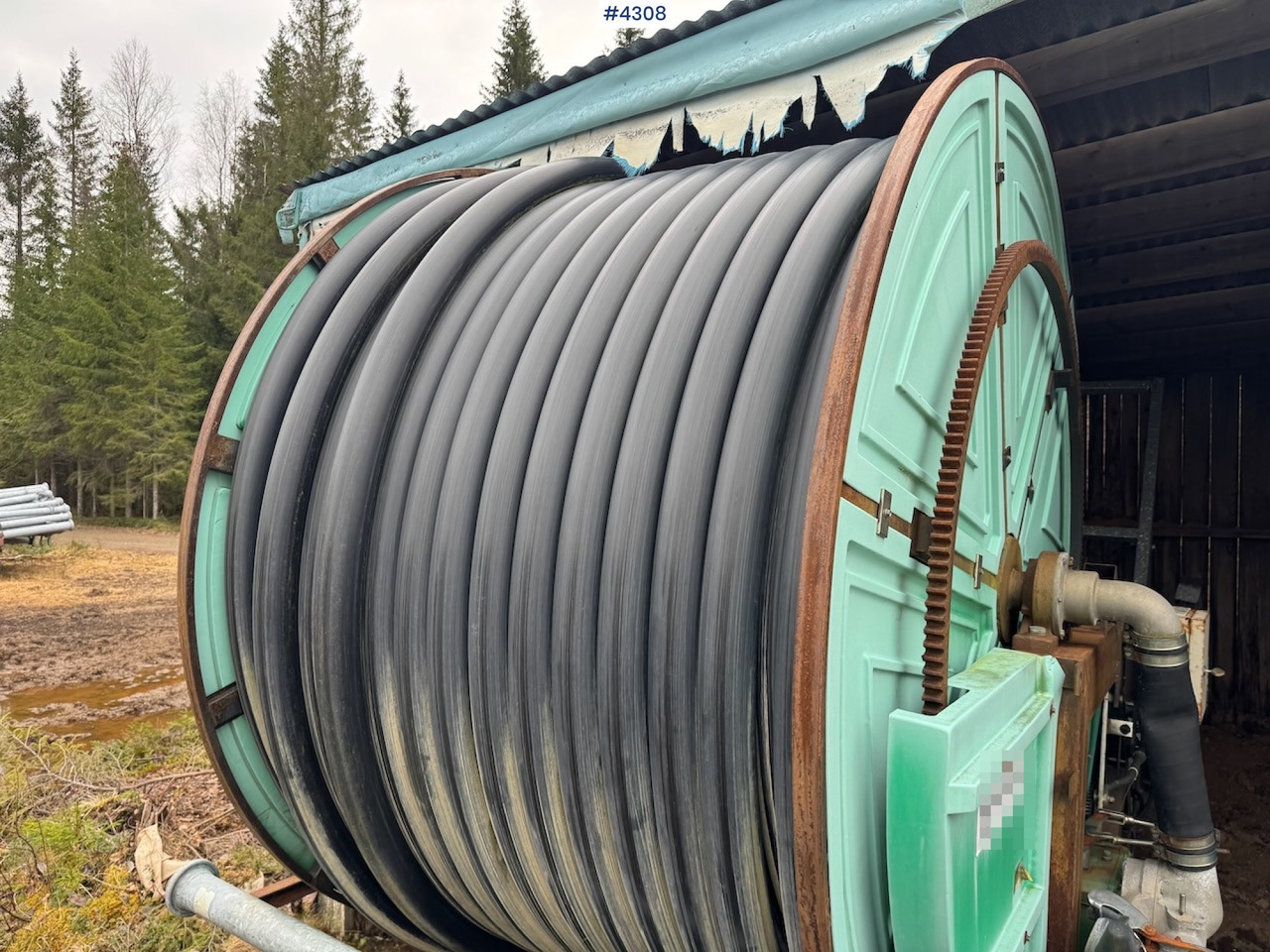 1998 Irtec vanningsvogn med rør og pumpe - Σύστημα άρδευσης: φωτογραφία 4 1998 Irtec vanningsvogn med rør og pumpe - Σύστημα άρδευσης: φωτογραφία 4