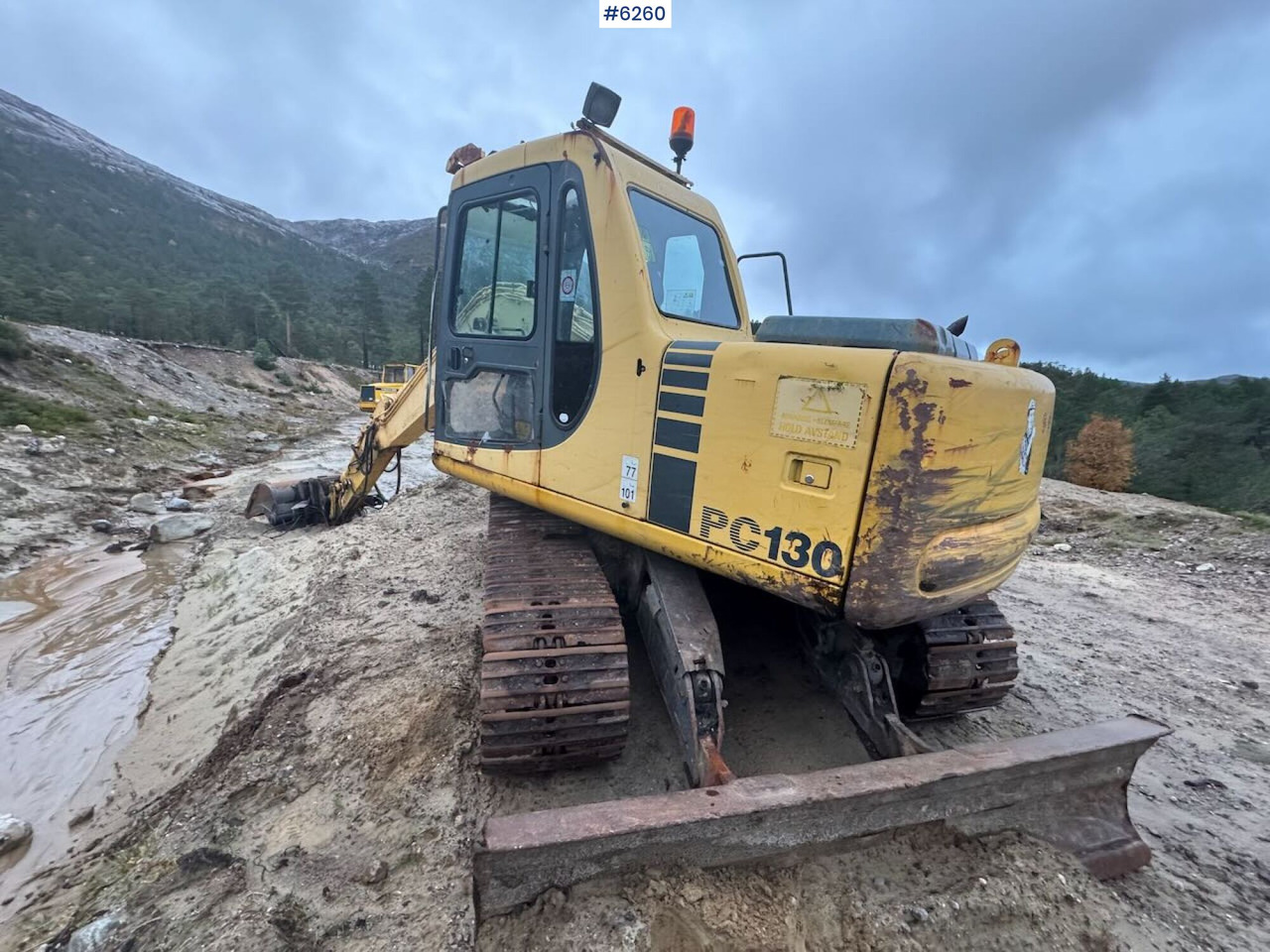 Εκσκαφέας 1998 Komatsu PC130-6K with Grading Bucket and Digging Bucket!: φωτογραφία 14