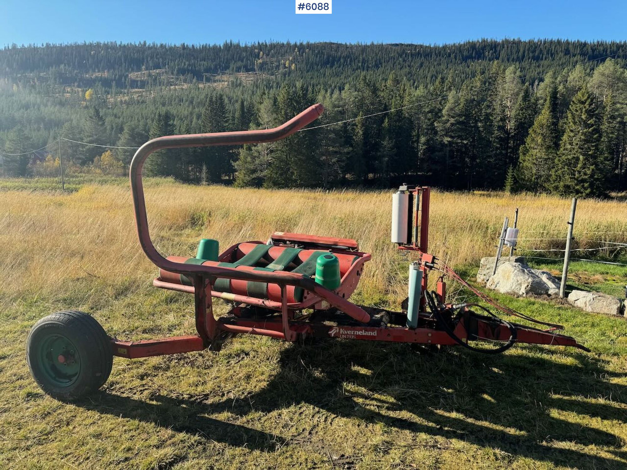 1998 Kverneland 7335 Round bale wrapper - Σανού και κτηνοτροφικά μηχανήματα: φωτογραφία 3 1998 Kverneland 7335 Round bale wrapper - Σανού και κτηνοτροφικά μηχανήματα: φωτογραφία 3