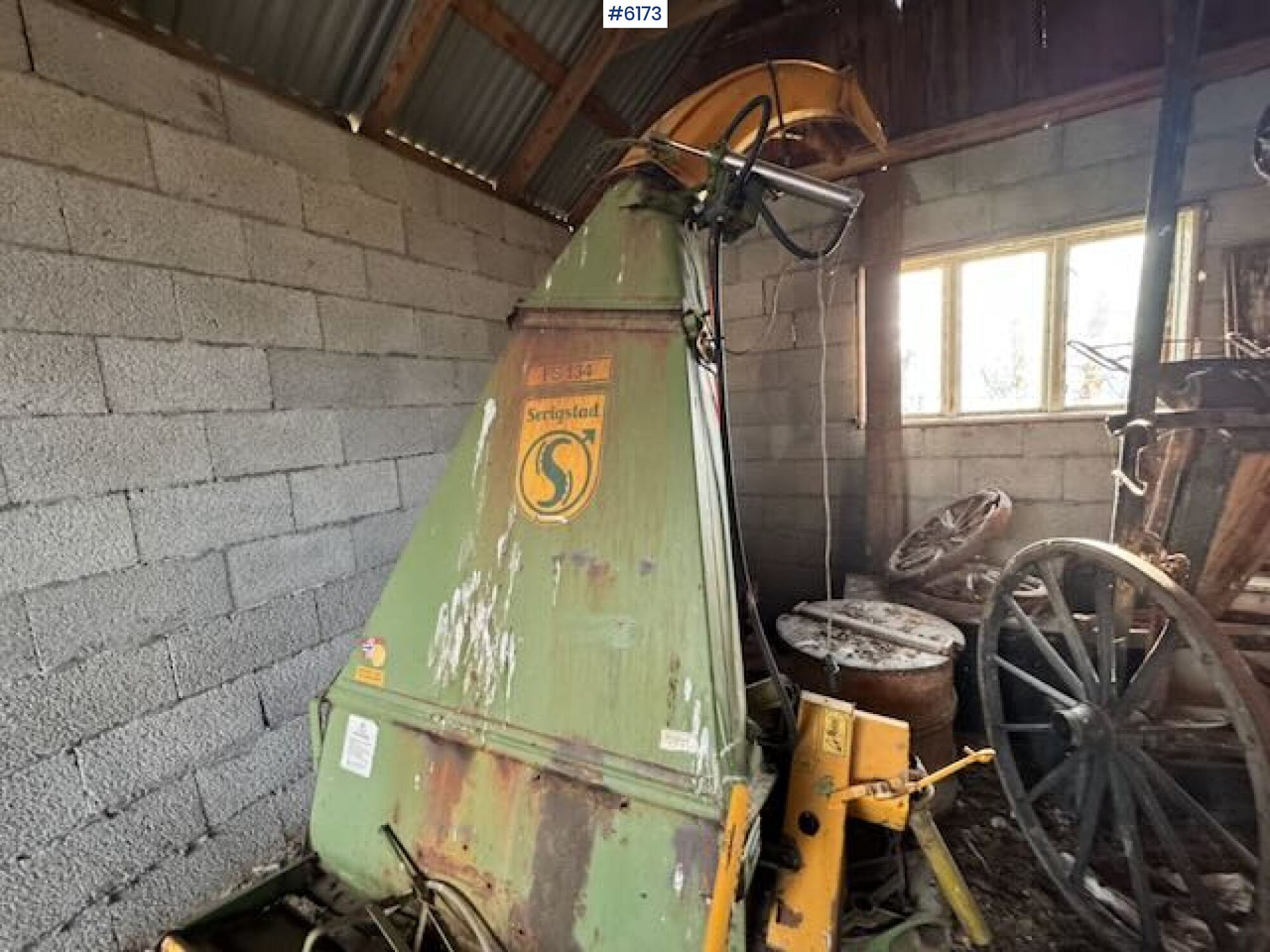 1998 Serigstad FS134 forage harvester - Σανού και κτηνοτροφικά μηχανήματα: φωτογραφία 1 1998 Serigstad FS134 forage harvester - Σανού και κτηνοτροφικά μηχανήματα: φωτογραφία 1