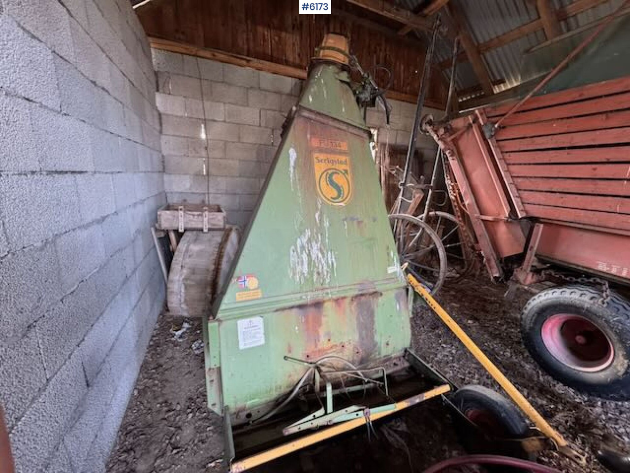 1998 Serigstad FS134 forage harvester - Σανού και κτηνοτροφικά μηχανήματα: φωτογραφία 3 1998 Serigstad FS134 forage harvester - Σανού και κτηνοτροφικά μηχανήματα: φωτογραφία 3