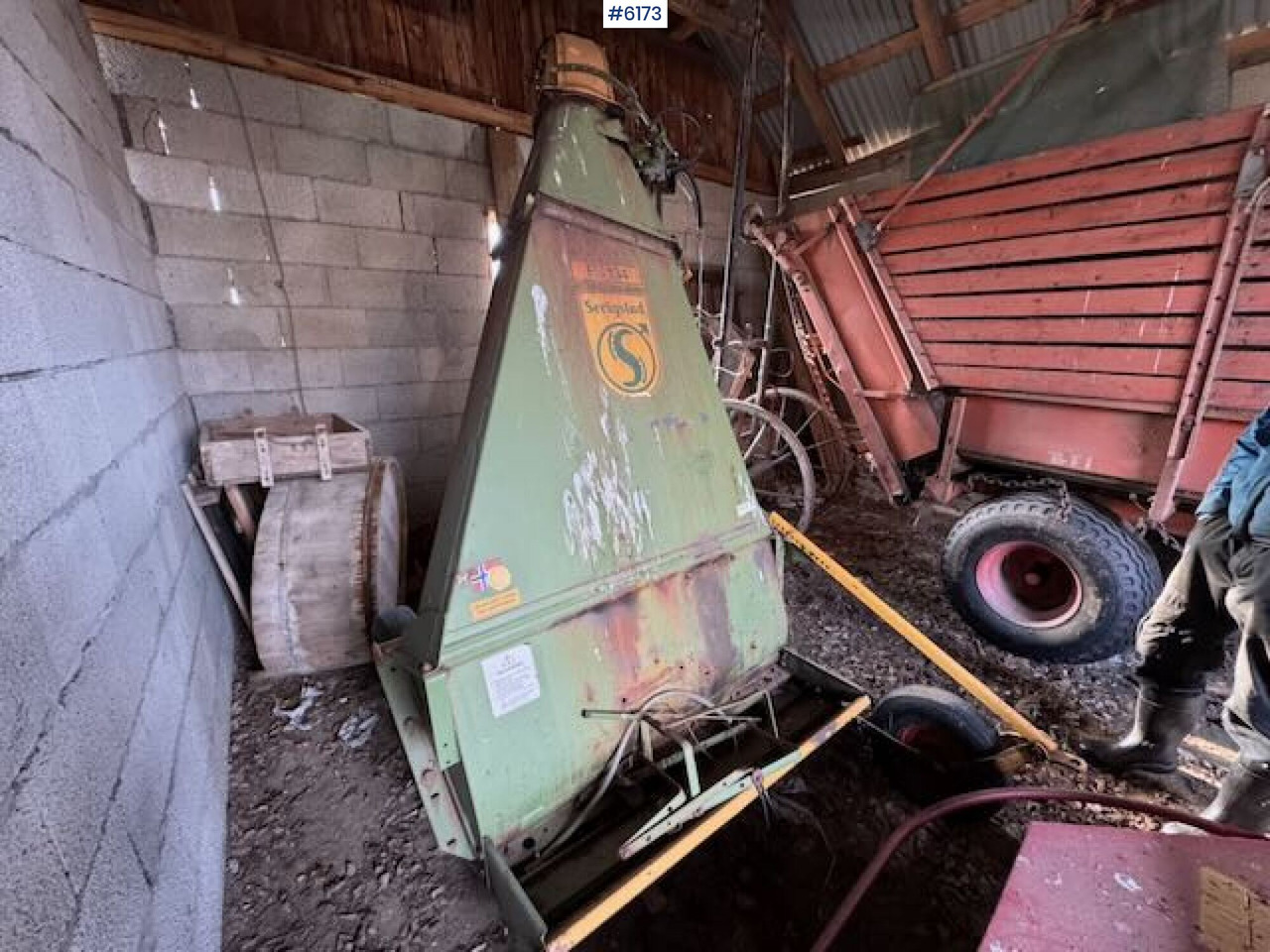 1998 Serigstad FS134 forage harvester - Σανού και κτηνοτροφικά μηχανήματα: φωτογραφία 4 1998 Serigstad FS134 forage harvester - Σανού και κτηνοτροφικά μηχανήματα: φωτογραφία 4