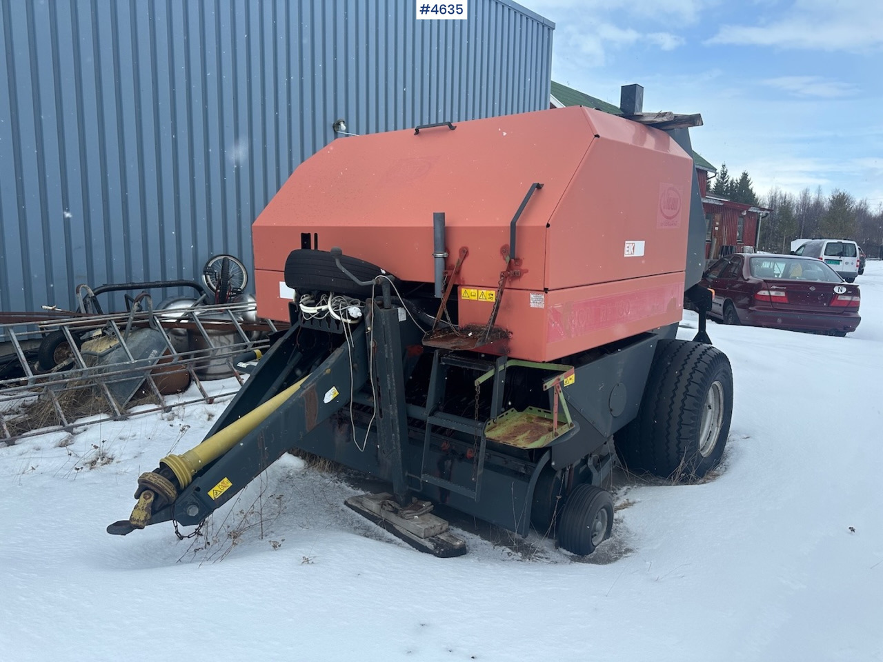 1998 Vicon RF 130 Round baler. - Σανού και κτηνοτροφικά μηχανήματα: φωτογραφία 1 1998 Vicon RF 130 Round baler. - Σανού και κτηνοτροφικά μηχανήματα: φωτογραφία 1