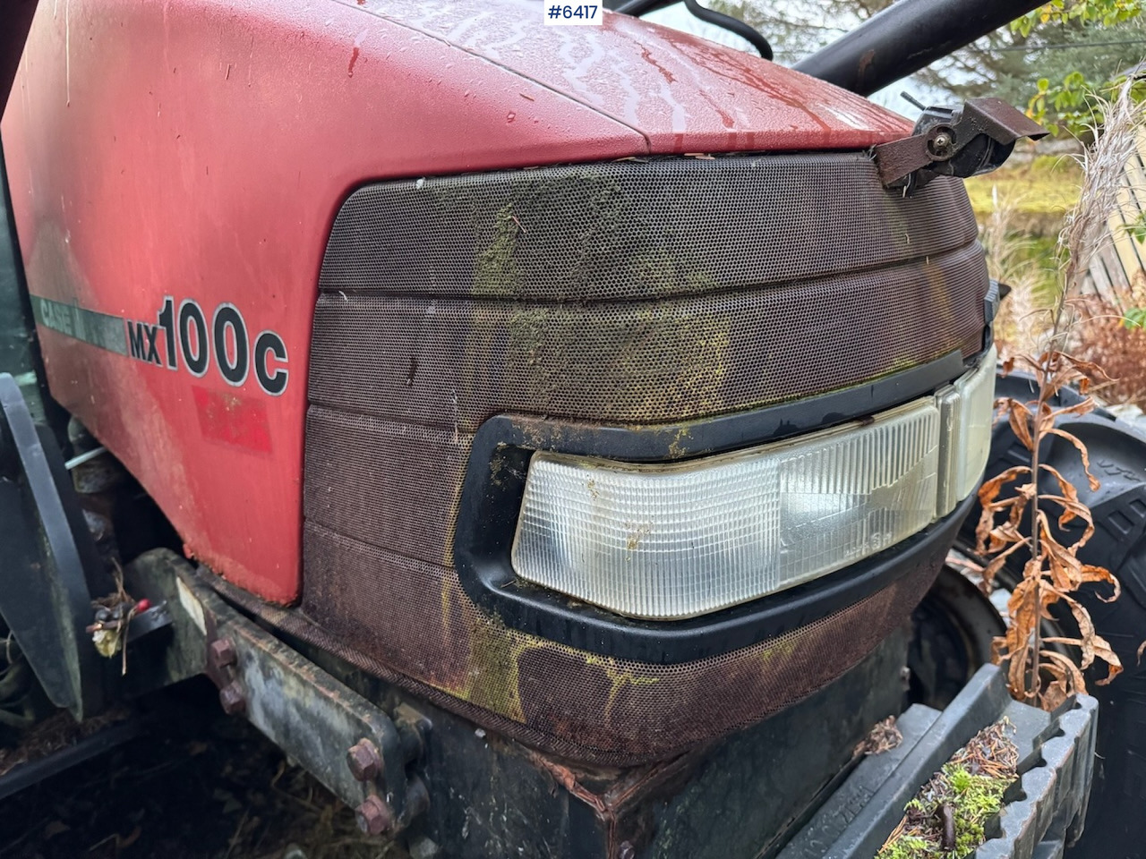 1999 Case IH Maxxum MX 100C w/ front loader, bucket and blade. Repair object. - Τρακτέρ: φωτογραφία 3 1999 Case IH Maxxum MX 100C w/ front loader, bucket and blade. Repair object. - Τρακτέρ: φωτογραφία 3