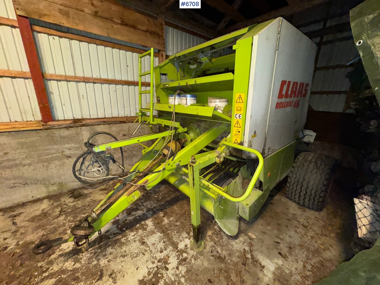 1999 Claas Rollant 46 Round Baler. - Σανού και κτηνοτροφικά μηχανήματα: φωτογραφία 2 1999 Claas Rollant 46 Round Baler. - Σανού και κτηνοτροφικά μηχανήματα: φωτογραφία 2