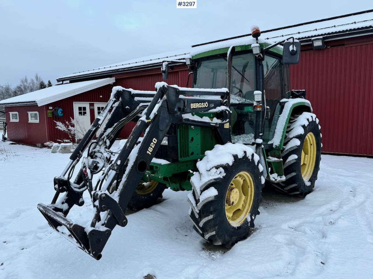 Τρακτέρ 1999 John Deere 6210 SE with Front Loader: φωτογραφία 12
