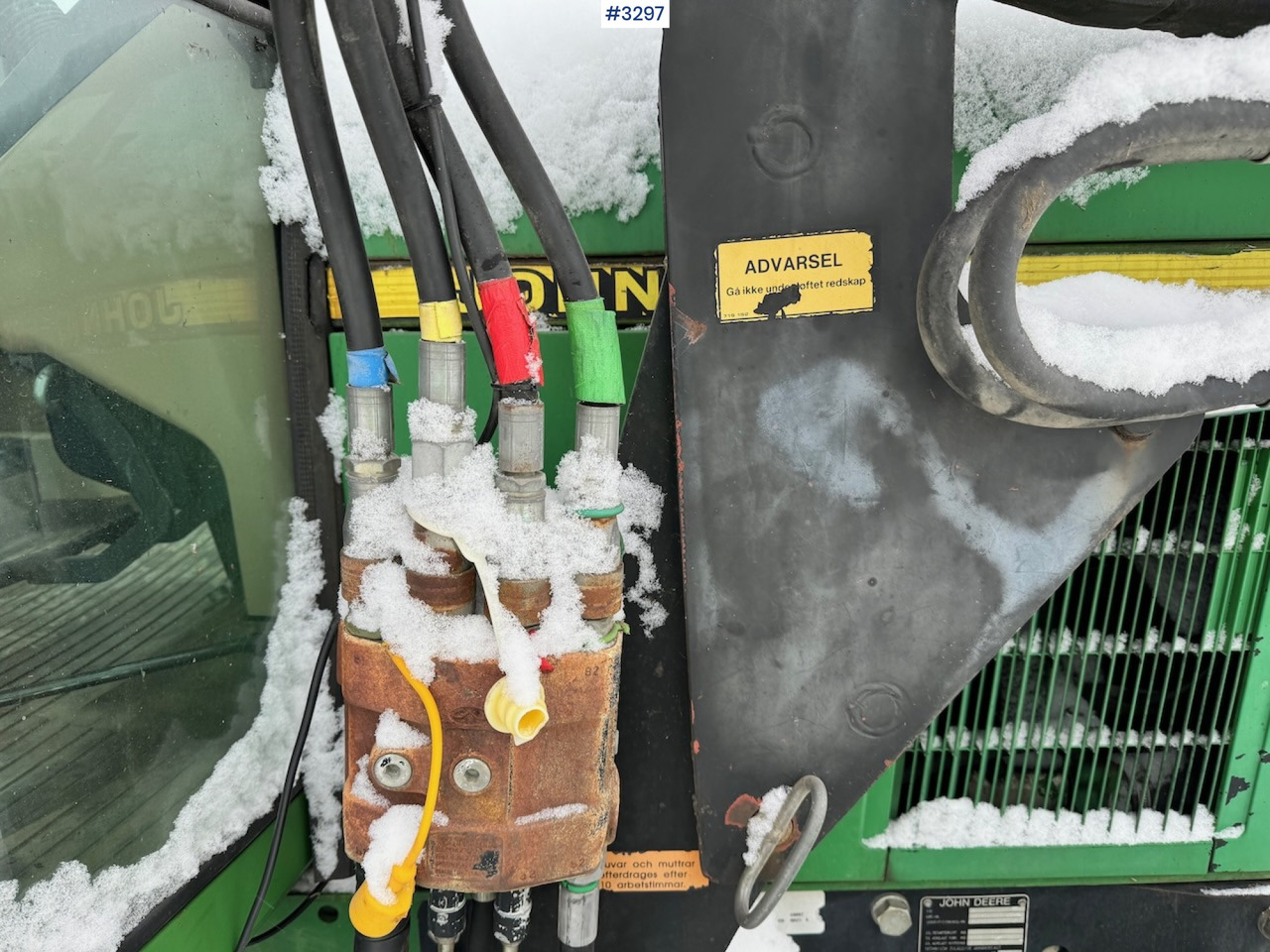 Τρακτέρ 1999 John Deere 6210 SE with Front Loader: φωτογραφία 20