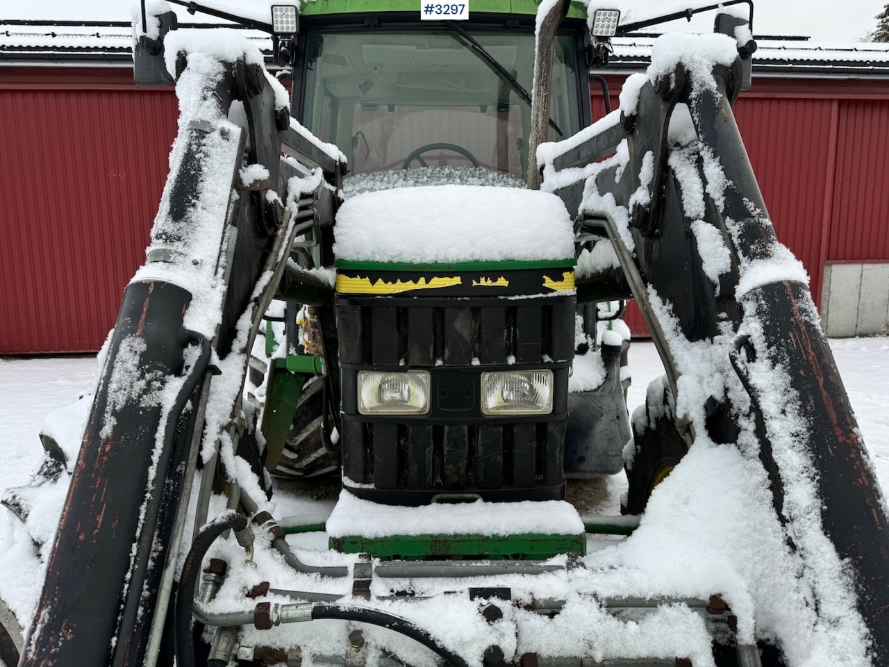 Τρακτέρ 1999 John Deere 6210 SE with Front Loader: φωτογραφία 17