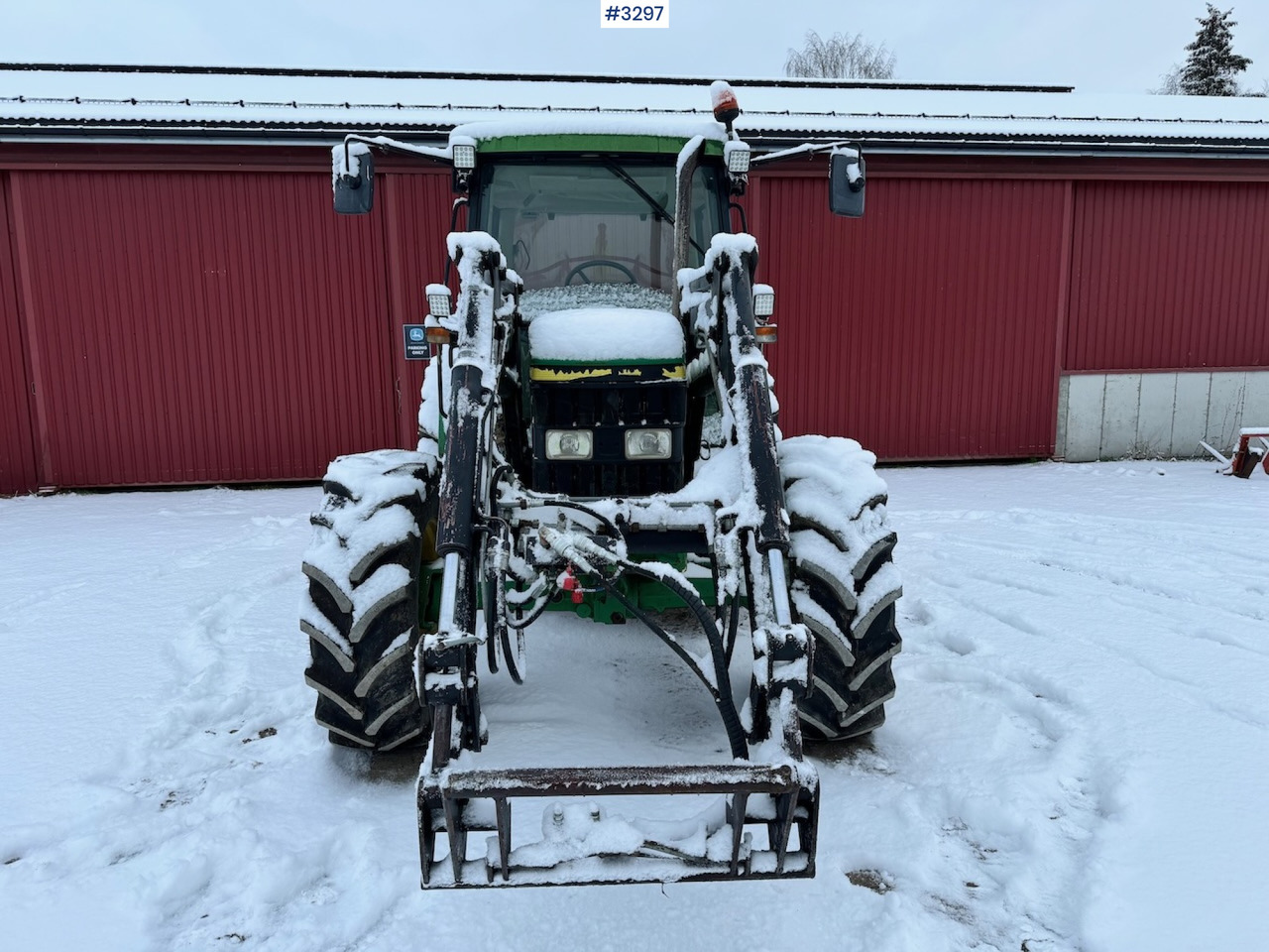 Τρακτέρ 1999 John Deere 6210 SE with Front Loader: φωτογραφία 13