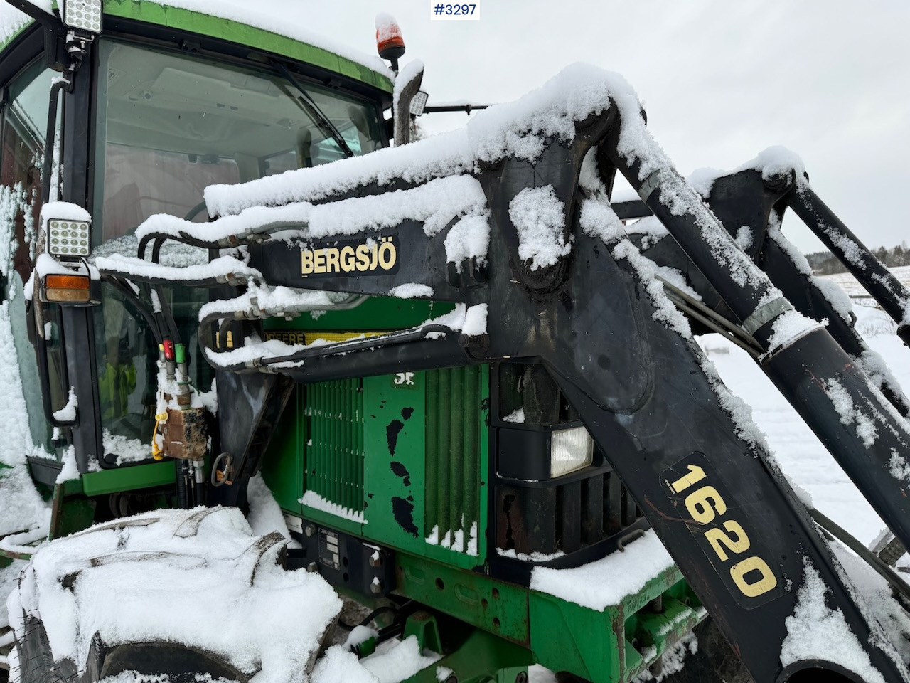 Τρακτέρ 1999 John Deere 6210 SE with Front Loader: φωτογραφία 19