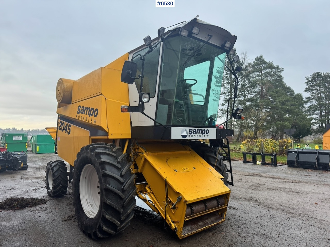 Θεριζοαλωνιστική μηχανή 2000 Sampo Rosenlaw SR2045 Combine. 1560 hours!: φωτογραφία 10 Θεριζοαλωνιστική μηχανή 2000 Sampo Rosenlaw SR2045 Combine. 1560 hours!: φωτογραφία 10