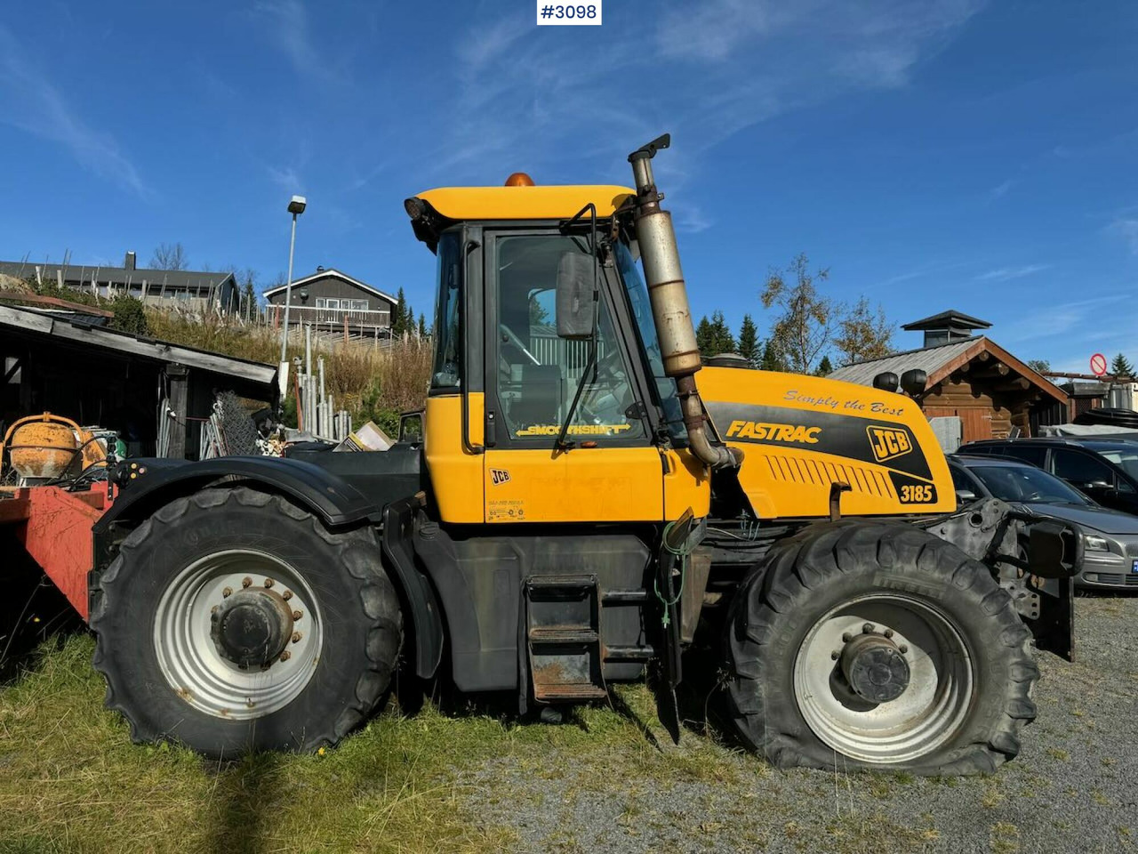2001 JCB Fastrac 3185 4x4. The plow rigged and two sets of tires. - Τρακτέρ: φωτογραφία 4 2001 JCB Fastrac 3185 4x4. The plow rigged and two sets of tires. - Τρακτέρ: φωτογραφία 4