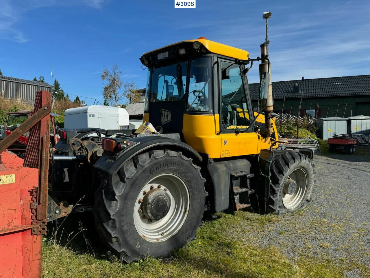 2001 JCB Fastrac 3185 4x4. The plow rigged and two sets of tires. - Τρακτέρ: φωτογραφία 5 2001 JCB Fastrac 3185 4x4. The plow rigged and two sets of tires. - Τρακτέρ: φωτογραφία 5