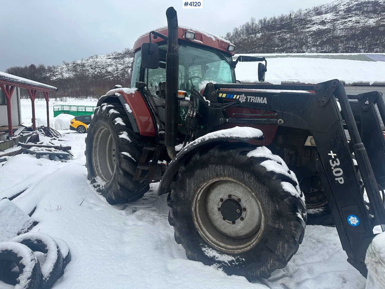 2002 CASE MX 135 MAXXUM 4x4 tractor with front loader. - Τρακτέρ: φωτογραφία 4 2002 CASE MX 135 MAXXUM 4x4 tractor with front loader. - Τρακτέρ: φωτογραφία 4